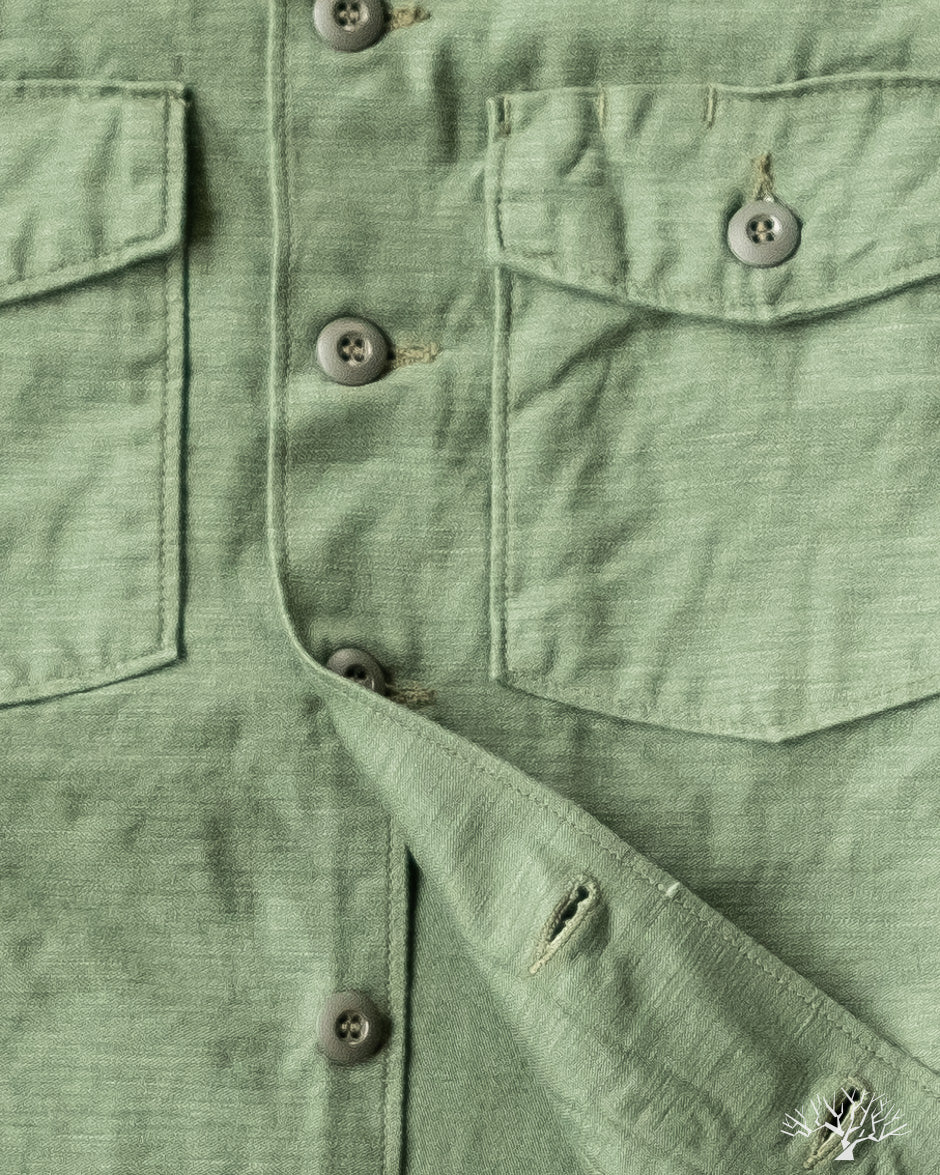 orSlow Fatigue Shirt - Green