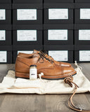 Viberg for Withered Fig Maryam Crust (Toscanello) Horsebutt 145 Oxford w/ Vibram 705 Tygum Sole and Cat's Paw Heel